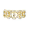 Diamond Link Fashion Ring