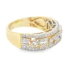 Diamond Cluster Fashion Band