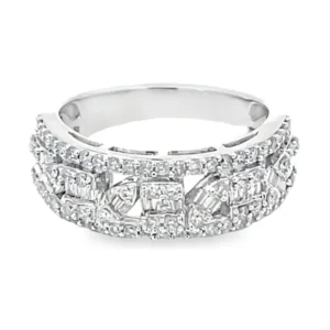 Multi Shape Diamond Band