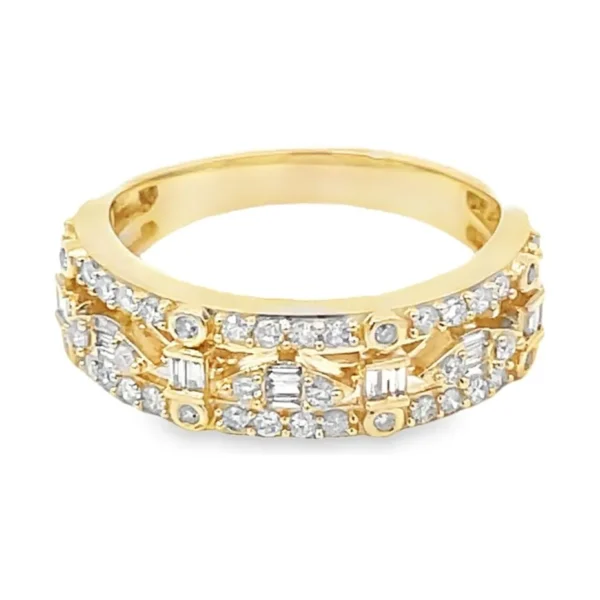 Diamond Cluster Band Ring