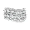Marquise Diamond Band Ring