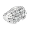 Marquise Diamond Band Ring