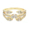 Diamond Multi Band Ring