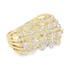 Multi Row Diamond Band