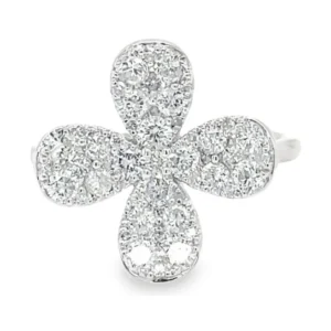 Flower Diamond Fashion Ring