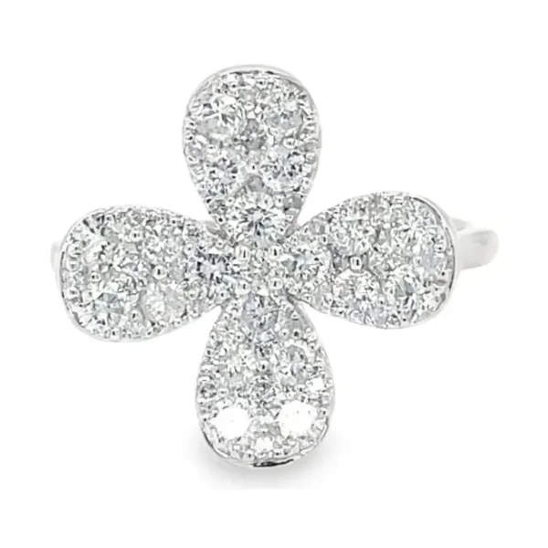Flower Diamond Fashion Ring