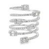 Spiral Diamond Fashion Ring