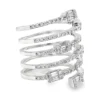 Spiral Diamond Fashion Ring