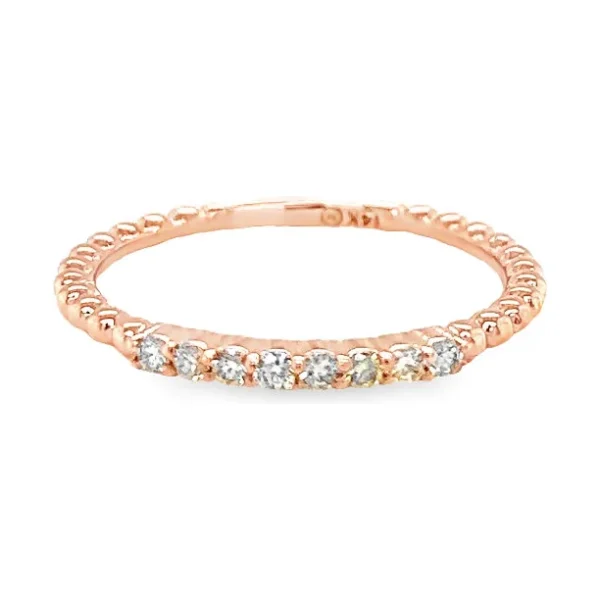 Beaded Diamond Fashion Ring