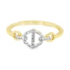 Geometric Diamond Link Ring