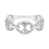 Diamond Link Fashion Ring
