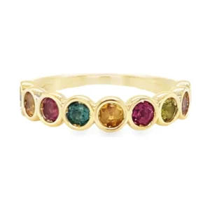 Bezel Set Gemstone Ring