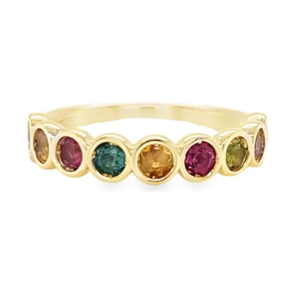 Bezel Set Gemstone Ring