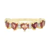 Heart Tourmaline Diamond Ring