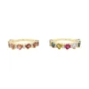 Heart Tourmaline Diamond Ring