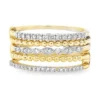 Stacked Diamond Fashion Band