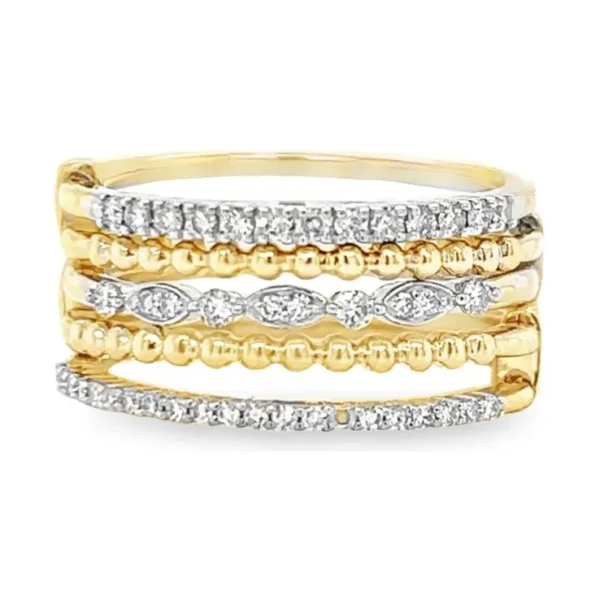 Stacked Diamond Fashion Band