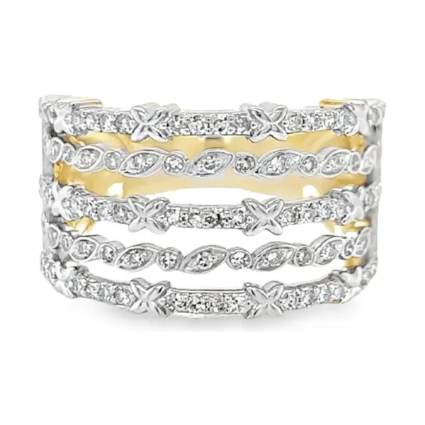 Multi Row Diamond Ring