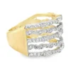 Multi Row Diamond Ring