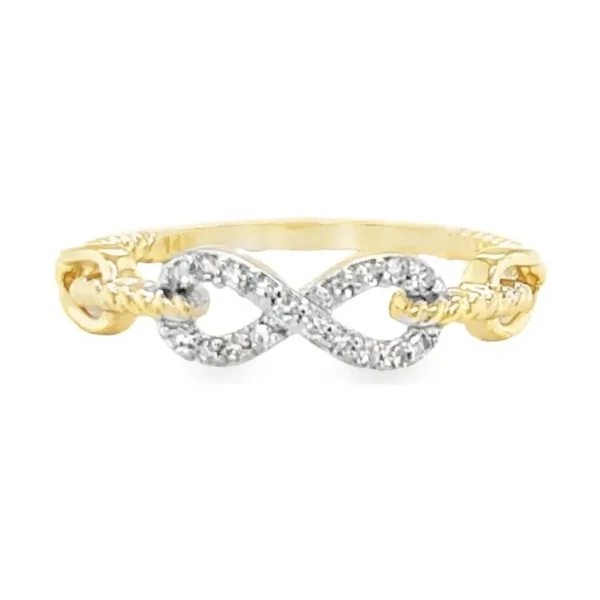 Infinity Diamond Fashion Ring
