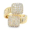 Bypass Diamond Cluster Ring