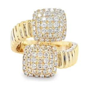 Bypass Diamond Cluster Ring