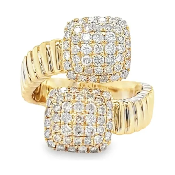 Bypass Diamond Cluster Ring