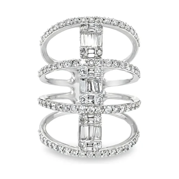 Multi Band Diamond Ring