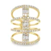 Multi Band Diamond Ring