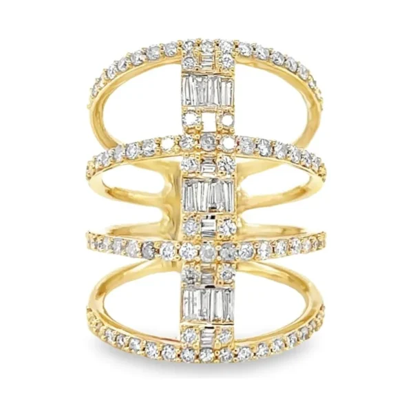 Multi Band Diamond Ring