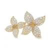 Floral Diamond Cluster Ring