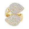 Bypass Diamond Fashion Ring