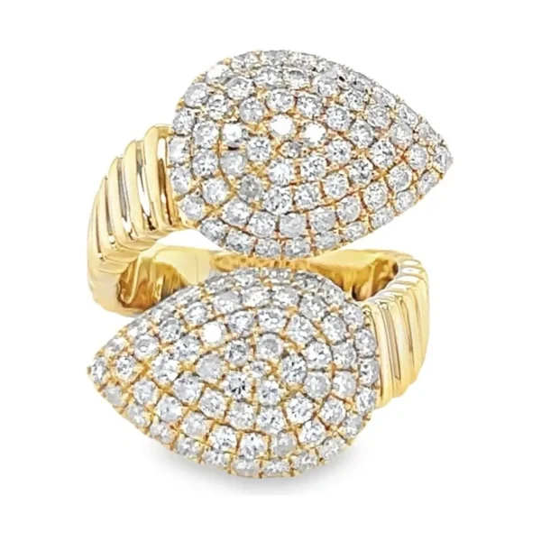 Bypass Diamond Fashion Ring
