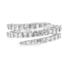 Baguette Diamond Coil Ring