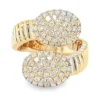 Bypass Diamond Cluster Ring