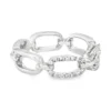 Diamond Chain Link Ring