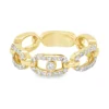 Diamond Chain Link Ring