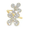 Floral Diamond Fashion Ring
