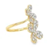 Floral Diamond Fashion Ring
