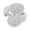Bypass Diamond Cluster Ring