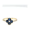 Sapphire Clover Fashion Ring