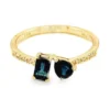 Sapphire Diamond Gold Ring