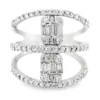 Baguette Multi Band Ring