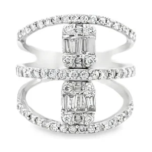 Baguette Multi Band Ring