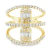 Multi Band Diamond Ring