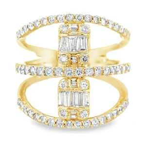 Multi Band Diamond Ring