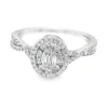 Diamond Cluster Halo Ring