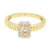 Diamond Cluster Ring