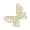 Diamond Butterfly Ring