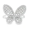 Butterfly Diamond Statement Ring